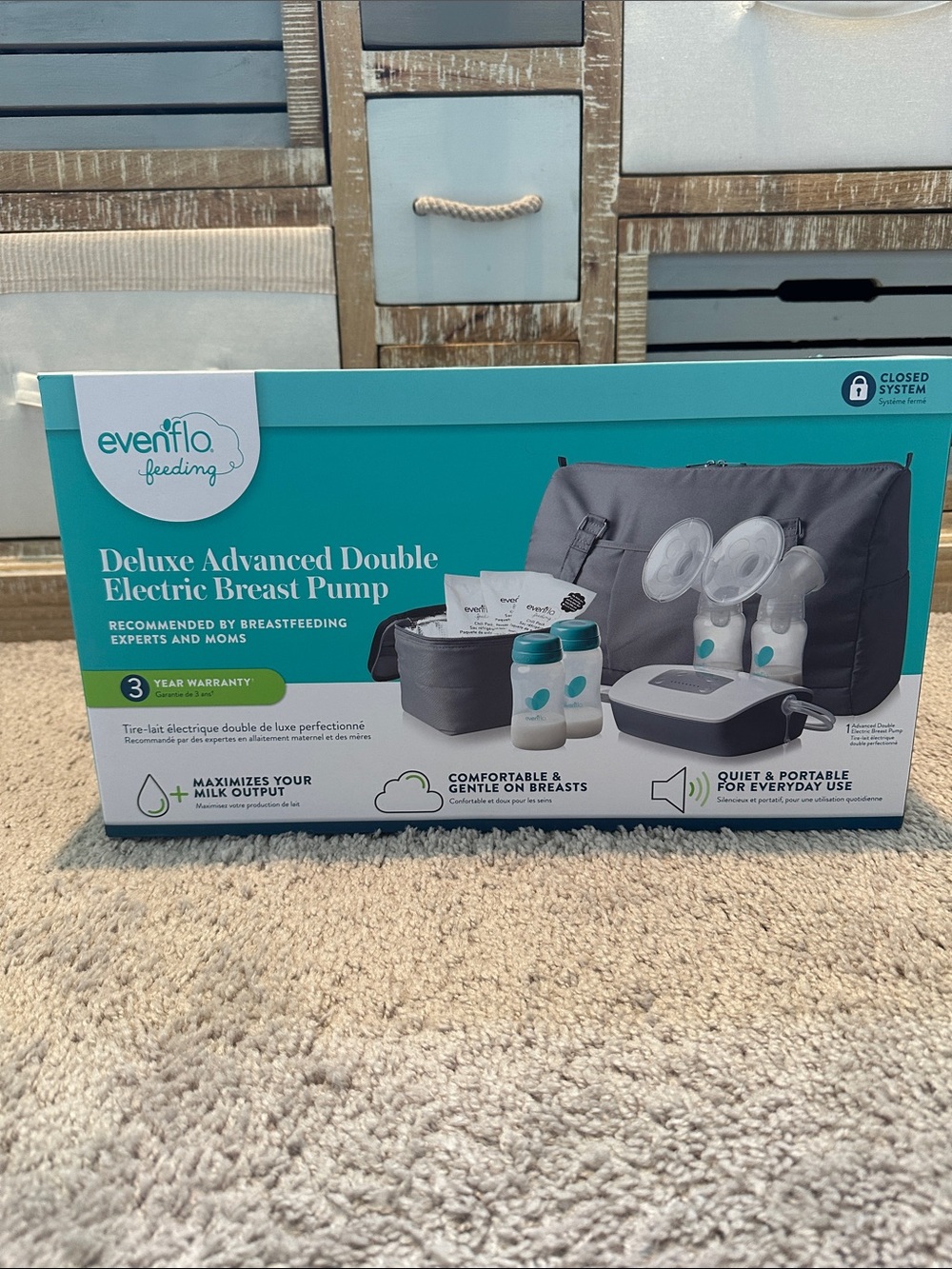 Evenflo Deluxe Advanced Double Electric Breast Pump